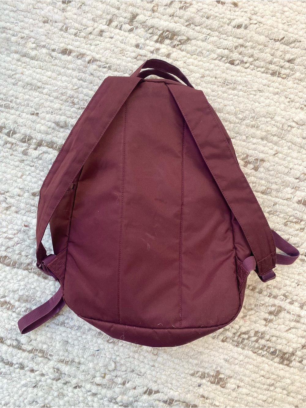 Herschel Nova Mid Volume Light Backpack Plum Burgundy Gold Zip - Picture 6 of 10